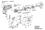 Bosch 0 603 241 703 Sb 400-E Percussion Drill 220 V / Eu Spare Parts